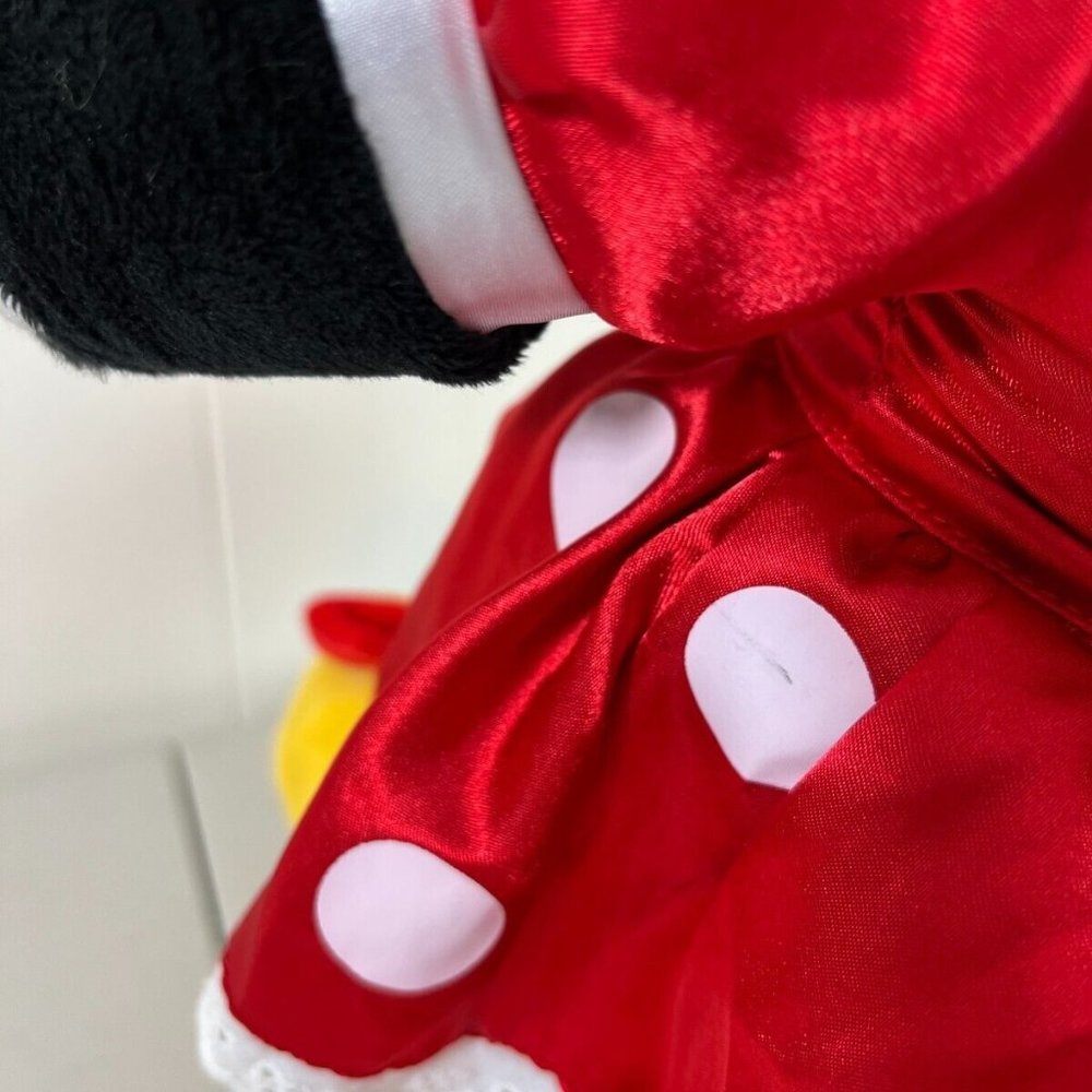 Build A Bear Downtown Disney White Bear W/ Minnie Mouse Costume View 5